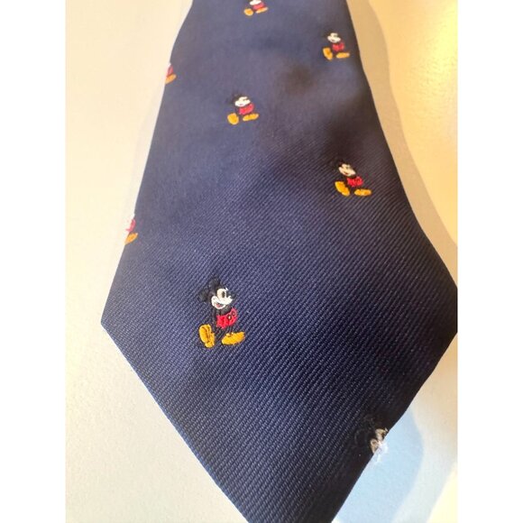 Vintage Disney Mickey Mouse Tie – Made in USA by Cervantes for Walt Disney Compa - Picture 1 of 7